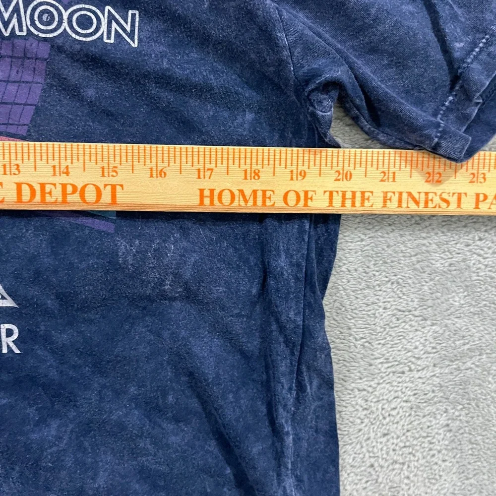 Pink Floyd Dark Side Of The Moon World Tour 1973 Graphic T-Shirt Mens XS Blue